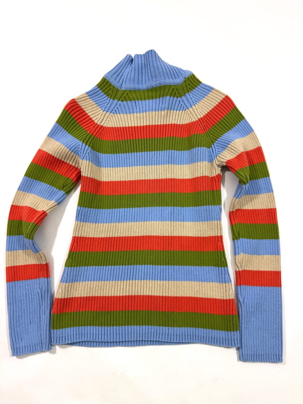 Arthur Racer Skivvy Sweater Multicolor Ribbed - Picture 3 of 8